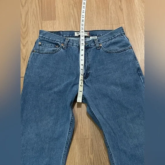 Levi’s 505 Men’s Straight Leg Jeans 34x30 (34x26) Blue Medium Classic Western - Picture 8 of 14